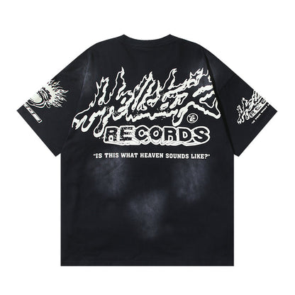 Hellstar Records T-Shirt Black/White